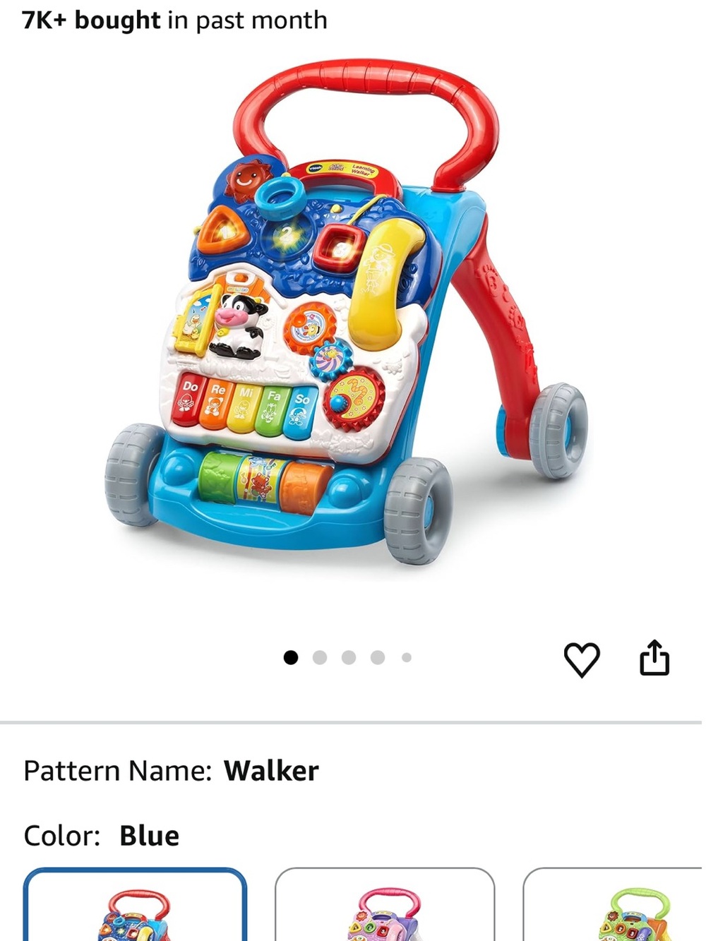 VTech Sit-to-Stand Learning Walker